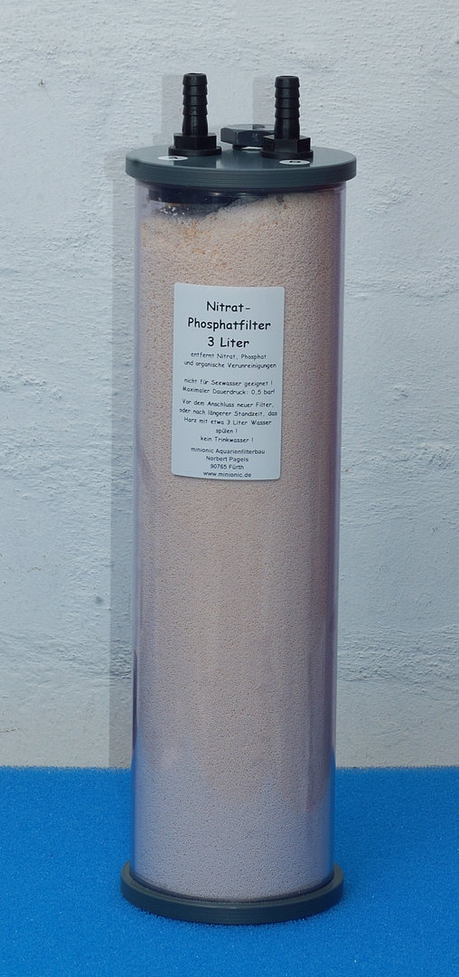 Nitratfilter und Phosphatfilter, 3 Liter