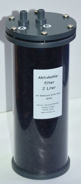 Aktivkohlefilter, 2 Liter